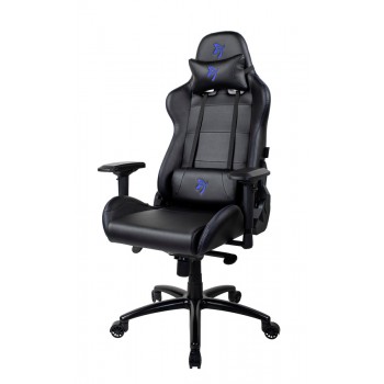 Компьютерное кресло (для геймеров) Arozzi Verona Signature Black PU - Blue Logo