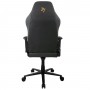 Компьютерное кресло (для геймеров) Arozzi Primo Woven Fabric - Black - Gold logo