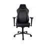 Компьютерное кресло (для геймеров) Arozzi Primo PU - Black - Black logo