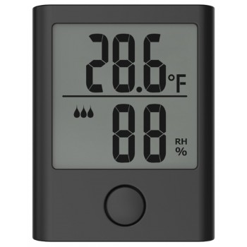 BALDR B0134TH-BLACK цифровой термогигрометр, черный