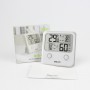 BALDR B0335TH цифровой термогигрометр с тенденцией изменения температуры и влажности, белый
