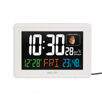 BALDR B0359STHR-WHITE часы с функцией термометра, белый