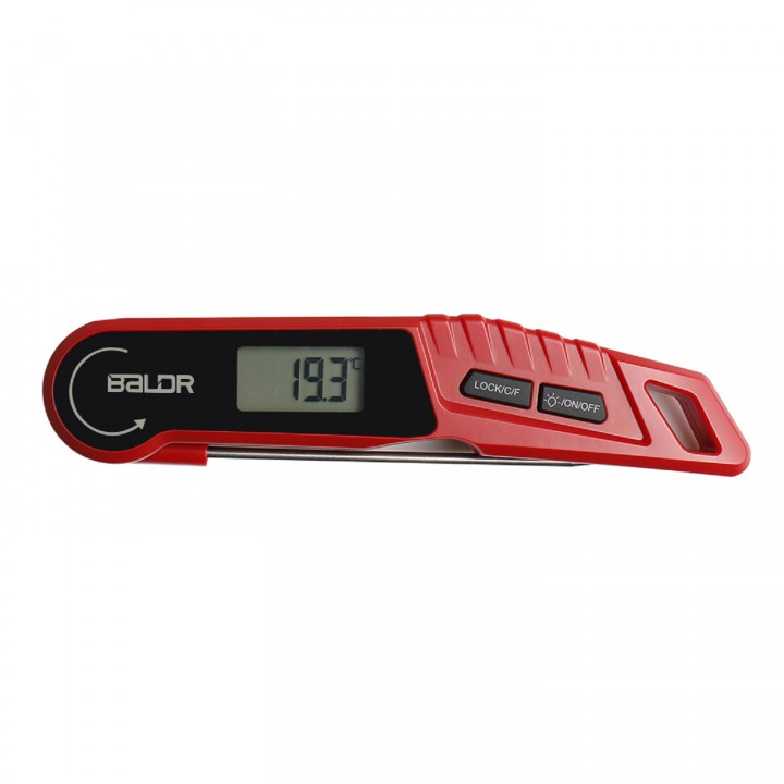 BALDR B0371T термометр для пищевых продуктов, красный