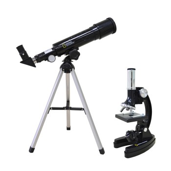 Набор Bresser National Geographic: телескоп 50/360 AZ и микроскоп 300x–1200x 67545