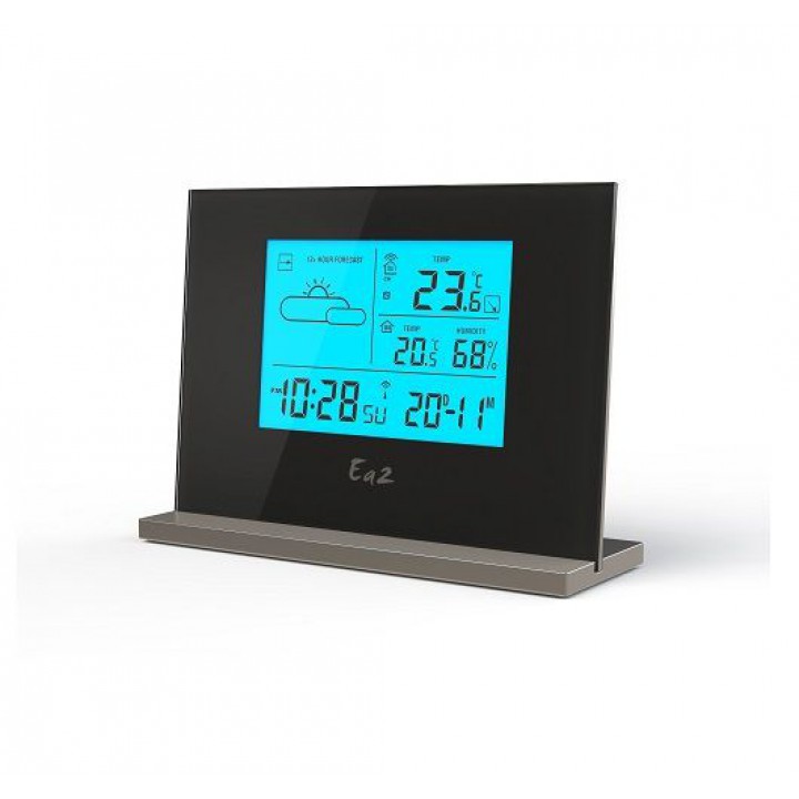 Ea2 EN203 Погодная станция, прогноз погоды, измерение комнатной и наружной температуры и влажности,