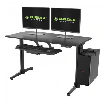 Стол для для компьютера c электрической регулировкой по высоте Eureka EHD-I1, чёрный