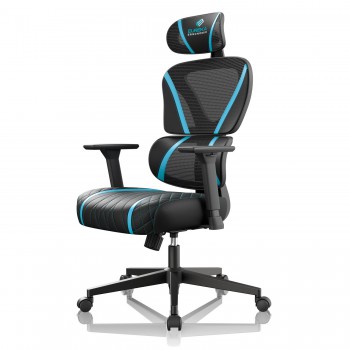 Компьютерное кресло (для геймеров) Eureka Norn, синий
