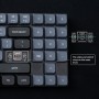 Беспроводная механическая клавиатура QMK Keychron K13 Pro, 90 клавиш, Hot-Swap, Gateron low profile Blue Switch