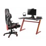 Стол для компьютера (для геймеров) LUMI GMD-02-Red