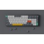 Беспроводная механическая ультратонкая клавиатура Nuphy AIR96 (Grey), 96 клавиш, RGB подсветка, Red Switch