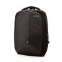 Рюкзак для ноутбука 15,6 дюйма SEASONS антивандальный MSP4013 с USB портом и выходом для наушников, черный