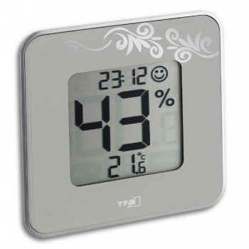 Цифровой термогигрометр TFA 30.5021.02, белый