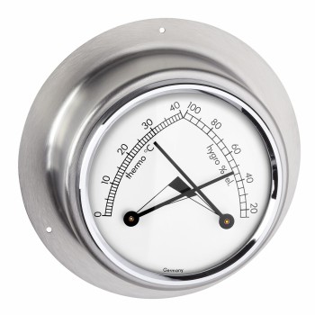 Термогигрометр TFA 45.2031.54, настенный, металл